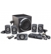 Colunas Logitech Z906 THX Surround Sound 5.1 1000W Peak / 500W RMS Pretas