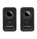 Colunas Logitech Z150 Compact Stereo 2.0 6W Peak / 3W RMS Pretas