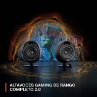 Colunas SteelSeries Arena 3 2.0 Preta