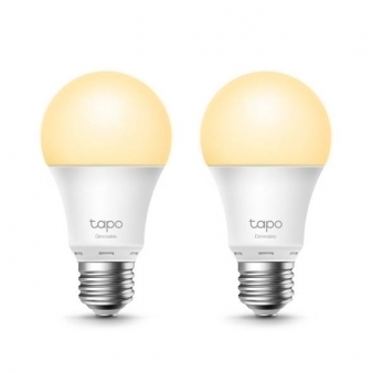 L&acirc;mpada Inteligente TP-Link Smart Light Bulb Tapo L510E 2700K Wi-Fi (Pack-2)