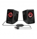 Colunas Mars Gaming MS1 Gaming Stereo 2.0 10W Peak