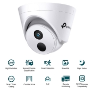 C&acirc;mara de Seguran&ccedil;a de Rede TP-Link VIGI C420I 4mm 2MP IR PoE Turret FHD 1080p