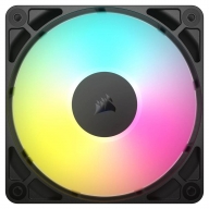 Ventoinha 120mm Corsair 2100RPM RS120 ARGB 4 Pinos PWM Preta (Triple Pack)