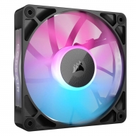 Ventoinha 120mm Corsair 2100RPM iCUE Link RX120 RGB 4 Pinos PWM Preta (Single Pack)