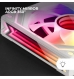 Ventoinha 120mm Mars Gaming MF-LINKFINITYKIT 2000RPM Infinity Mirror ARGB 4 Pinos PWM Branca (Pack 3)