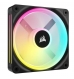 Ventoinha 120mm Corsair iCUE Link QX120 RGB 2400RPM 4 Pinos PWM Preta (Expansion Kit)