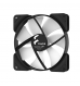 Ventoinha 140mm Fractal Design Aspect 14 RGB 1700RPM 4 Pinos PWM Black Frame/White Blades (3-Pack)