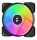 Ventoinha 120mm Fractal Design Aspect 12 RGB 2000RPM 4 Pinos PWM Black Frame/White Blades