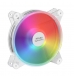 Ventoinha 120mm Mars Gaming 1100RPM MFD RGB 4 Pinos Transparente c/ Controlador