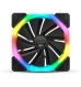 Ventoinha 120mm Nox 1100RPM D-Fan RGB 6 Pinos PWM