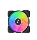 Ventoinha 120mm Fractal Design Aspect 12 RGB 2000RPM 4 Pinos PWM Black Frame/White Blades (3-Pack)