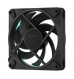 Ventoinha 120mm Fractal Design Momentum 12 2200RPM RGB 8 Pinos Preta (Pack 3)