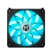 Ventoinha 120mm Nox Hummer Easy Link Fan Kit ARGB 4 Pinos PWM Preta (Pack 3)