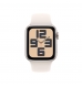 Apple Watch SE (2024) GPS 40mm Alumínio Luz das Estrelas c/ Bracelete Desportiva Luz das Estrelas - Small/Medium