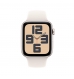 Apple Watch SE (2024) GPS 44mm Alumínio Luz das Estrelas c/ Bracelete Desportiva Luz das Estrelas - Small/Medium