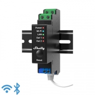 M&oacute;dulo Automa&ccedil;&atilde;o Shelly Pro 2PM - Controla e Automatiza Estores, Ilumina&ccedil;&atilde;o e Mais