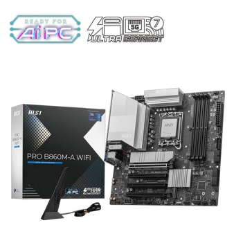 Motherboard Micro-ATX MSI Pro B860M-A WiFi Skt1851