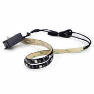 Fita LED Gembird LED-2SU-RGB50-01 USB RGB 2x50cm