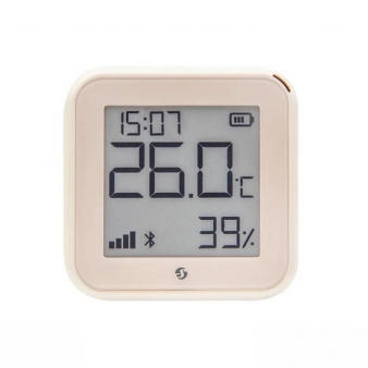 M&oacute;dulo Automa&ccedil;&atilde;o Shelly H&T Gen3 Ivory - Sensor de Humidade e Temperatura de &Uacute;ltima Gera&ccedil;&atilde;o