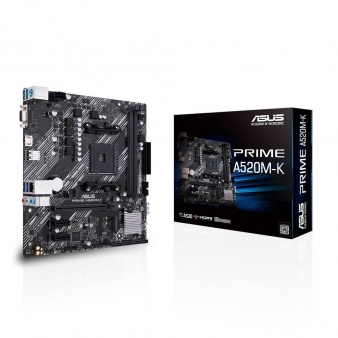 Motherboard Micro-ATX Asus A520M-K SktAM4