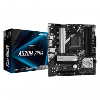 Motherboard Micro-ATX AsRock A520M Pro4 SktAM4