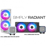 Water Cooler CPU MSI MAG CoreLiquid A13 240mm ARGB All-In-One Preto