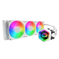 Water Cooler CPU Cooler Master MasterLiquid 360 Core II 360mm ARGB Branco