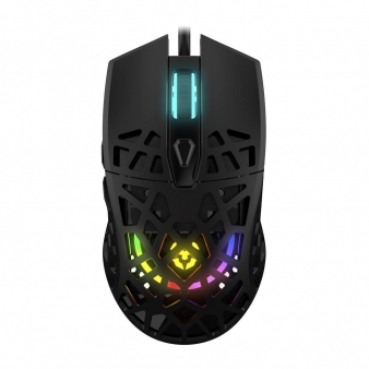 Rato Óptico Krom Kaiyu RGB Gaming 12000DPI Preto Rato Óptico Krom Kaiyu RGB Gaming 12000DPI Preto