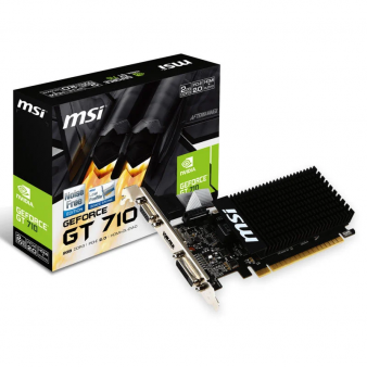 MSI GeForce GT710 2GB DDR3 Low Profile MSI GeForce GT710 2GB DDR3 Low Profile