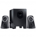 Colunas Logitech Z313 2.1 50W Peak / 25W RMS Pretas