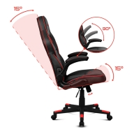 Cadeira Gaming Drift DR75 Preta/Vermelha