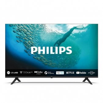 Televis&atilde;o Smart TV Philips 7009 Series (2024) 43"/108cm LED 4K UHD Dolby Atmos Titan OS
