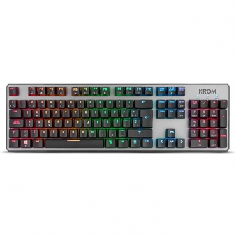 Teclado Mec&acirc;nico Krom Kernel RGB PT