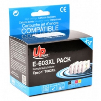 PACK TINTEIROS EPSON 603XLBKCMY(PACK4) - COMPATIVEL
