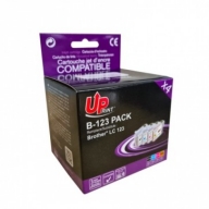PACK TINTEIROS BROTHER LC123XL(PACK4) - COMPATIVEL