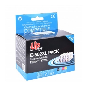 PACK TINTEIROS EPSON 502XLBKCMY(PACK4) - COMPATIVEL