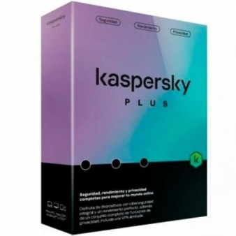 Software Antivírus Kaspersky Plus 1 dispositivo 1 ano MSB BOX PT