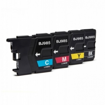 PACK TINTEIROS BROTHER LC985(PACK4) - COMPATIVEL