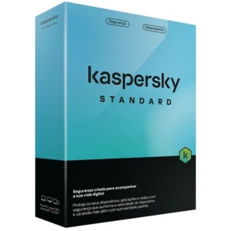 Software Antivírus Kaspersky Standard 10 dispositivos 1 ano MSB BOX PT
