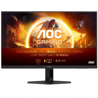 Monitor AOC 24G4XE G4 Gaming IPS 23.8" FHD 16:9 180Hz FreeSync (Adaptive Sync) / G-SYNC Compatible